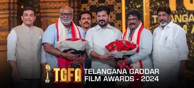 Star-Studded Night: Telangana Gaddar Film Awards 2024 Shines Bright with Political Dignitaries and Celebrities