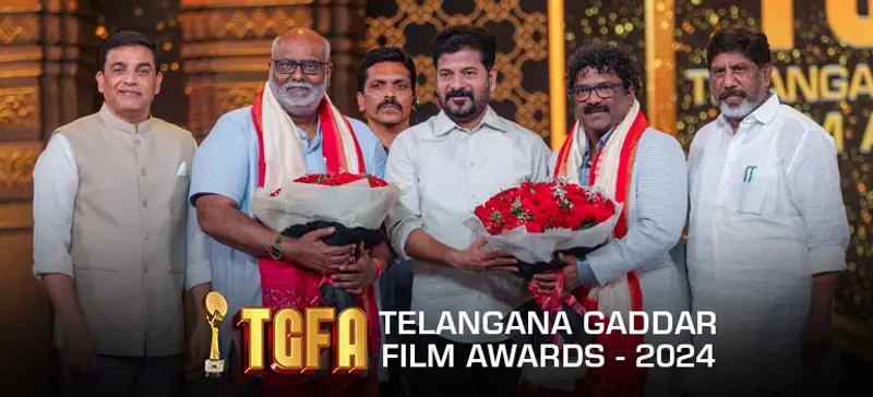 Star-Studded Night: Telangana Gaddar Film Awards 2024 Shines Bright with Political Dignitaries and Celebrities